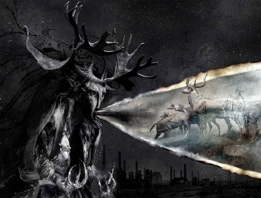 Vincent Marcone - The Wild Hunt - Beautiful bizarre art prize 2019 - digital painting